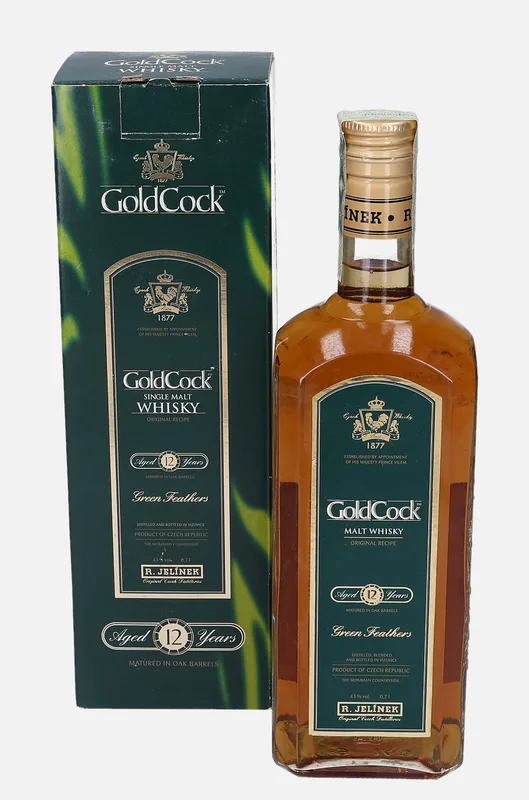Gold Cock – Green Feathers 12 Year Old