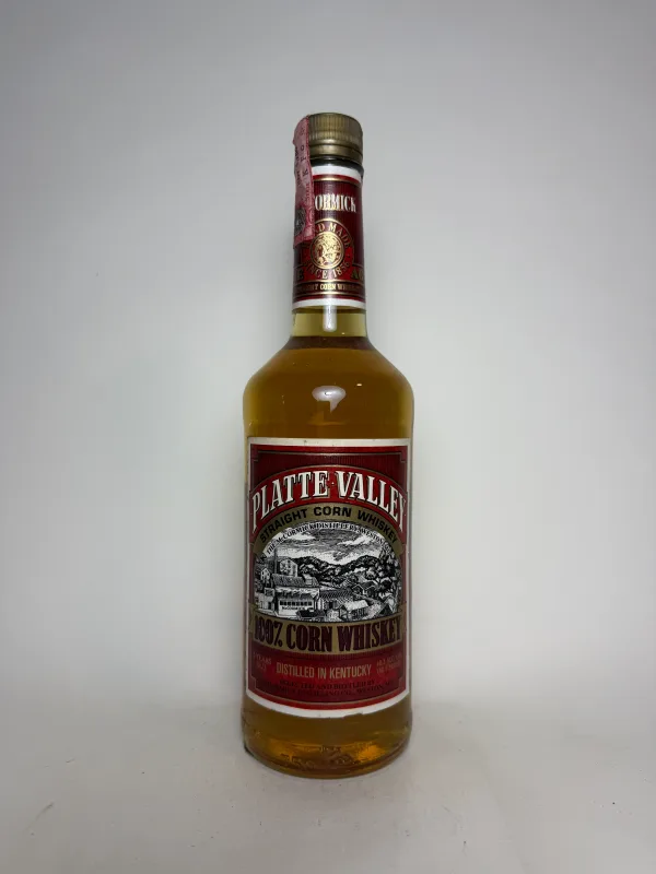 McCormick's Platte Valley 5 Year Old Kentucky Straight Bourbon Whiskey - Distilled 1985 / Bottled 1990 (75cl, 40.3%)