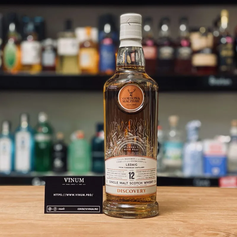 Ledaig 12 Year Old Smoky Discovery Gordon & MacPhail
