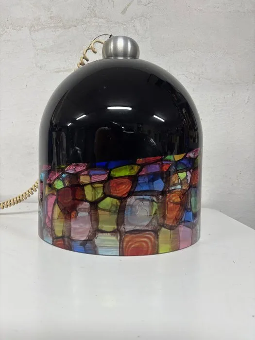 Leucos - Renato Toso, Noti Massari - Hanging lamp - Ink - Murano glass - Iconic Murano Glass