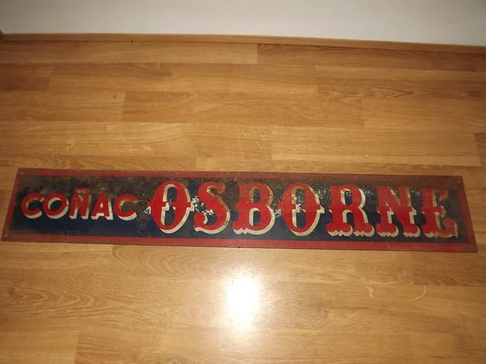 Cognac Osborne - Enamel sign - SHEET