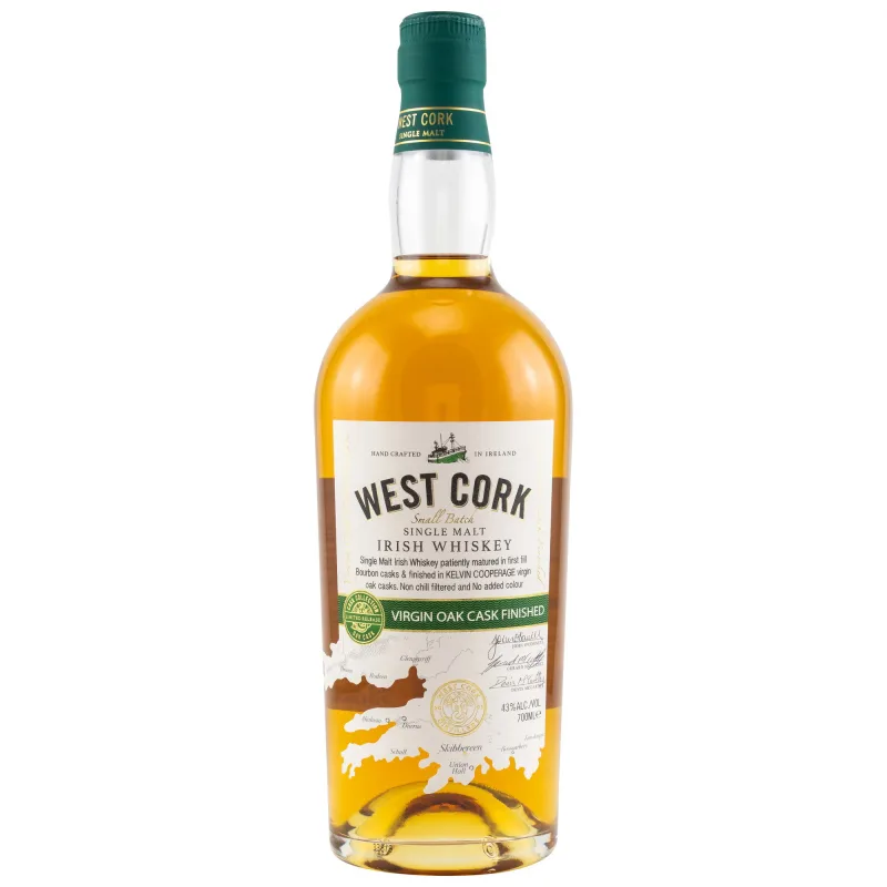 West Cork Single Malt Virgin Oak Cask Finish