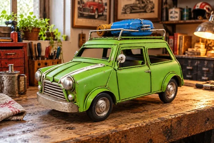 Decorative ornament - Europe - old metal car