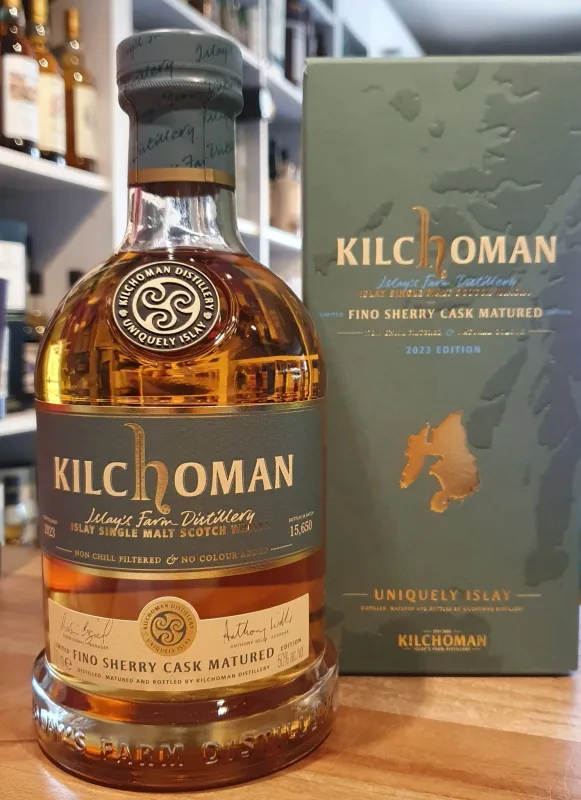 Kilchoman – 100% Fino Sherry 2023 (70cl, 46%)
