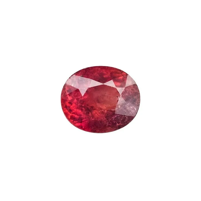 1 pcs Red Tourmaline - 4.04 ct - International Gemological Institute (IGI)