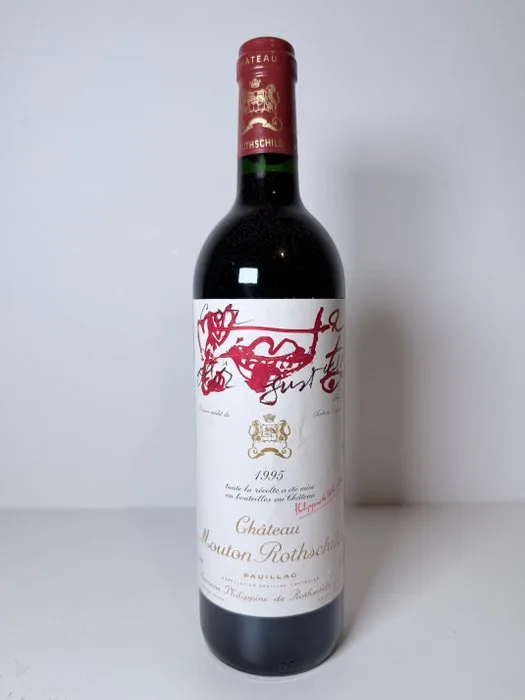 1995 Chateau Mouton Rothschild - Pauillac 1er Grand Cru Classé - 1 Bottle (0.75L)