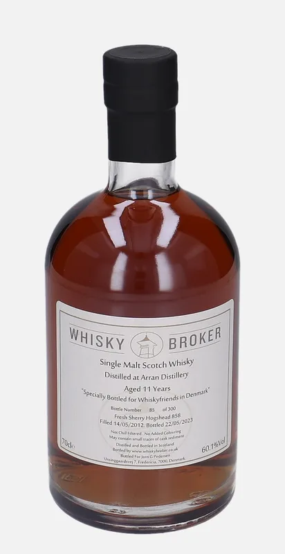 Arran – 2012 11 Year Old Whiskybroker.co.uk