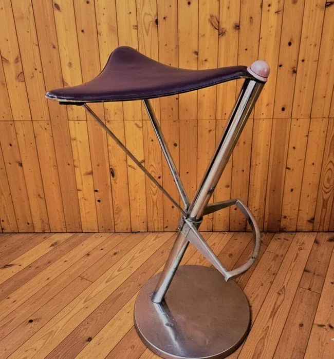 Grupo Transatlantic - Ramón Benedito,Lluis Morillas y Josep Puig - Stool - Synthetic leather - Stool Frenzy. Star T
