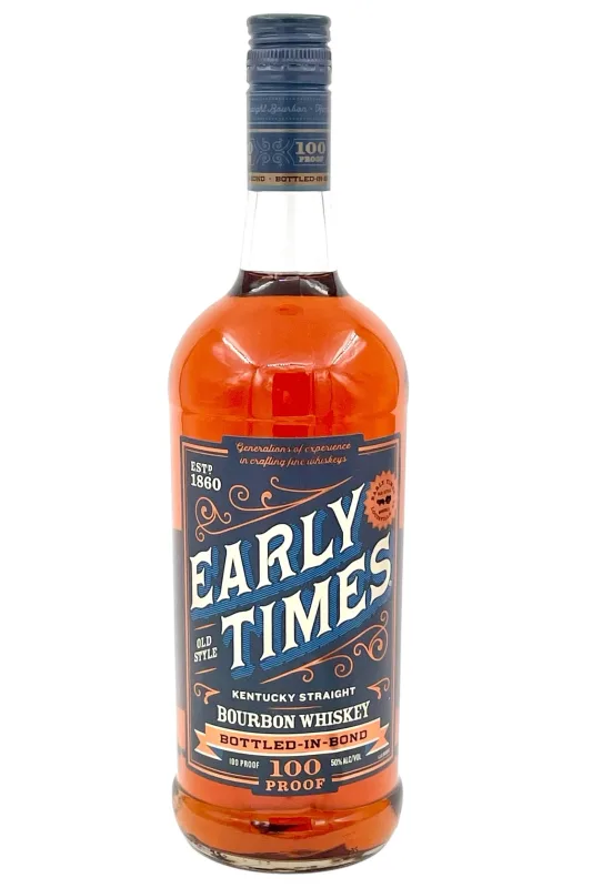 Early Times Bottled in Bond Bourbon Whiskey (1L, 50%)
