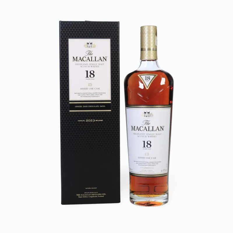 Macallan – 18 Year Old (2023) Sherry Oak