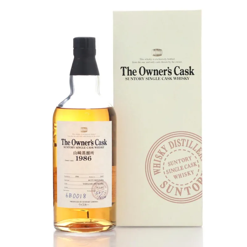 Yamazaki – 1986 Owner's Cask Mizunara Butt #6B0018