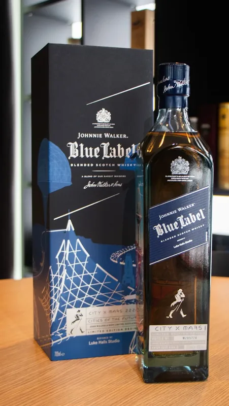 Johnnie Walker Blue Label Cities of the Future Mars 2220 (40%)