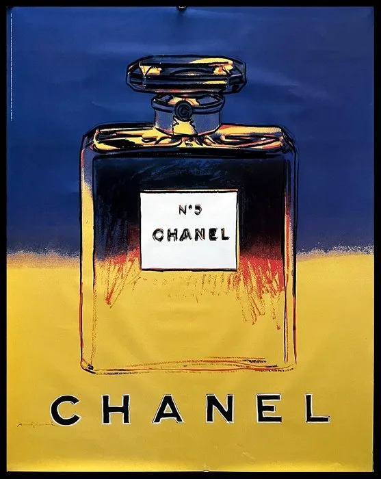 Andy Warhol - Andy Warhol - Chanel n5, Blu Giallo