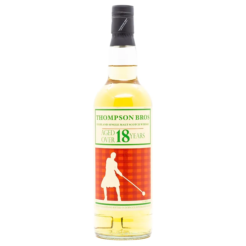 Thompson Bros Aged Over 18 Years Highland Lightly Peated Single Malt Scotch Whisky (70cl, 48.5%)
