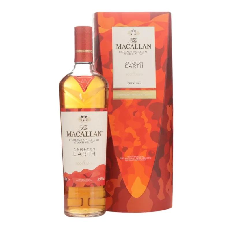 Macallan – A Night on Earth in Scotland - Erica Dorn (70cl, 43.00%)