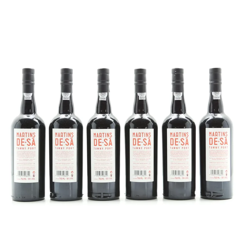 Martins De Sa Tawny Port 6 x 75cl (75clx6, 19%)