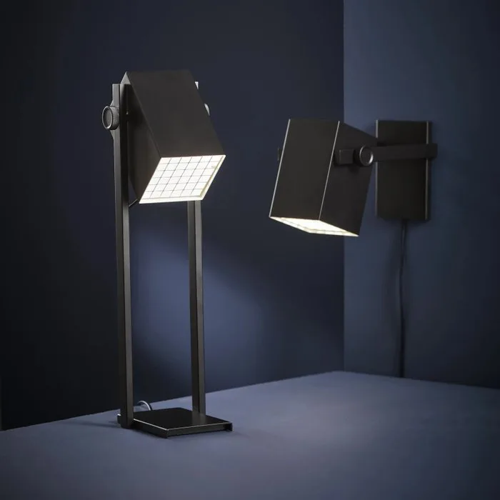 Frandsen - Benny Frandsen - Table lamp - BF Quadro Bordlampe Sort - Metal