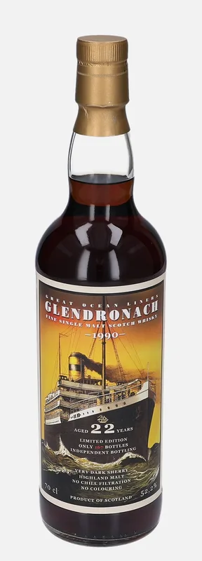 Glendronach – 1990 22 Year Old Jack Wiebers Great Ocean Liners