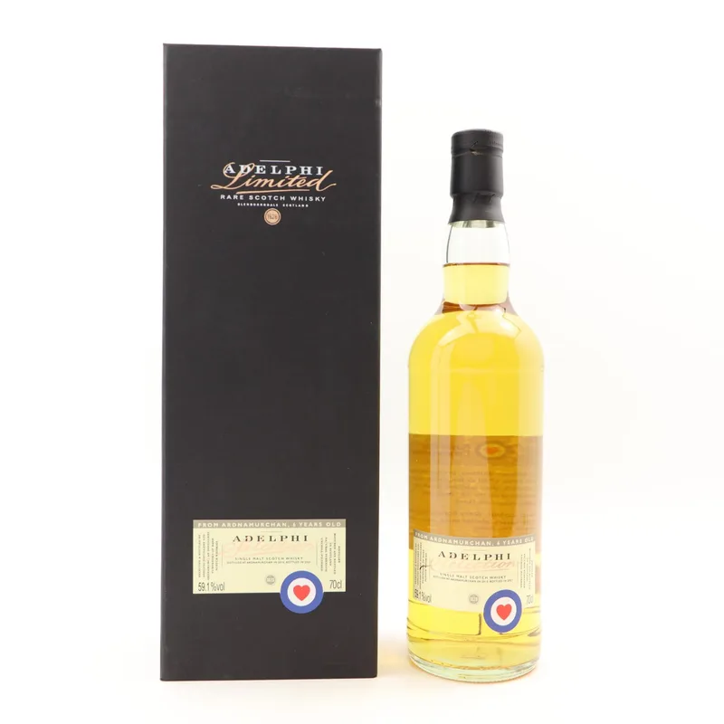 Ardnamurchan – 2015 6 Year Old Adelphi RAF Benevolent Fund (70cl, 59.1%)