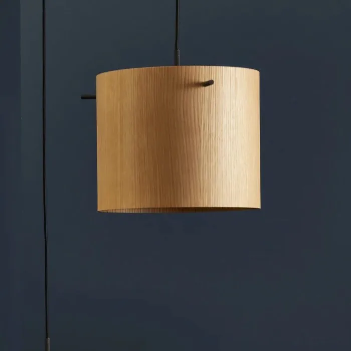 Frandsen - Friis & Moltke - Hanging lamp - FM28 Pendant Oak Wood - Oak - Nordic Style