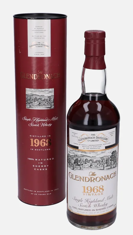 Glendronach – 1968 25 Year Old