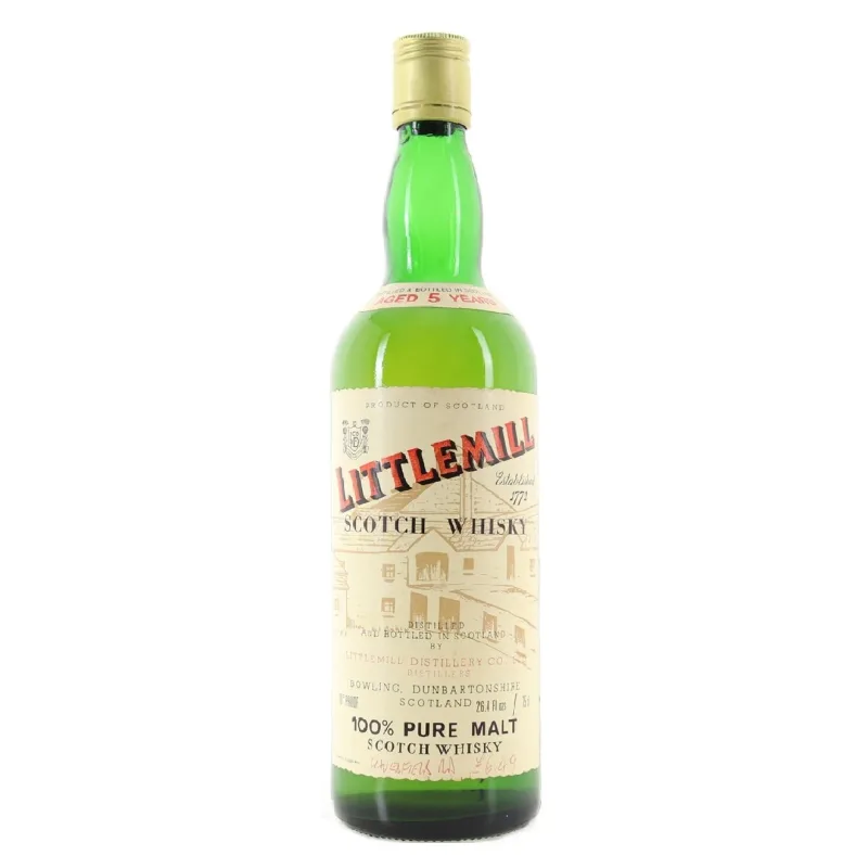 Littlemill – 5 Year Old Lowland Single Malt (1970s)