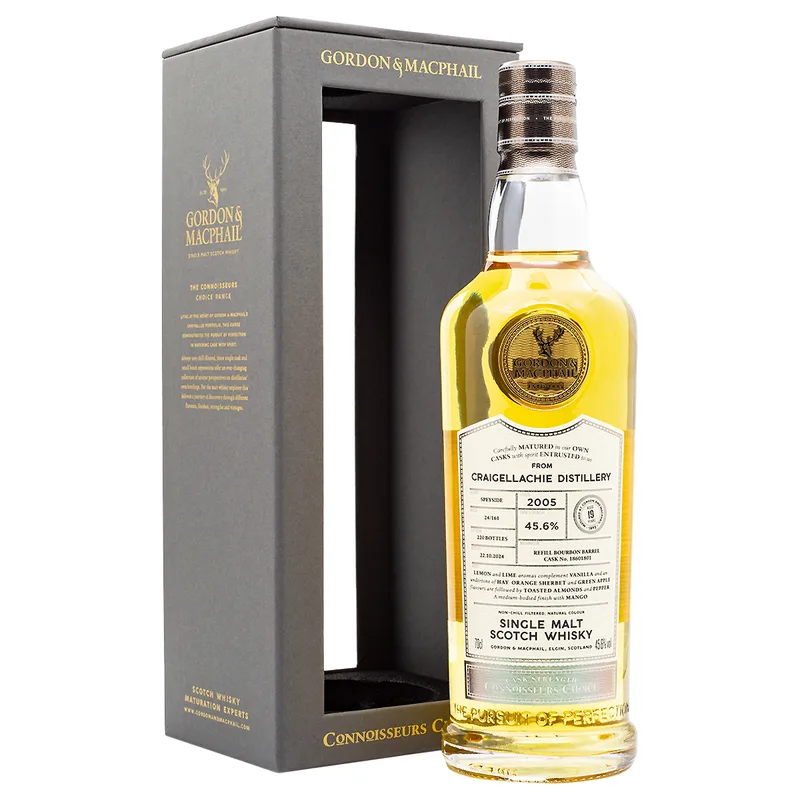 Gordon & MacPhail Craigellachie Aged 19 Years 2005/2024 Cask 18601801 (70cl, 45.6%)