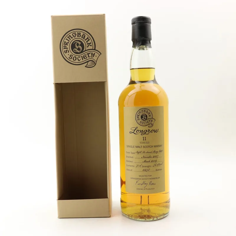 Longrow – 2007 11 Year Old Society Bottling (70cl, 56.9%)