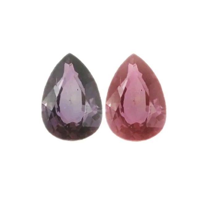 1 pcs Red, Blue, Purple Sapphire - 1.03 ct - International Gemological Institute (IGI) - Color Change Sapphire