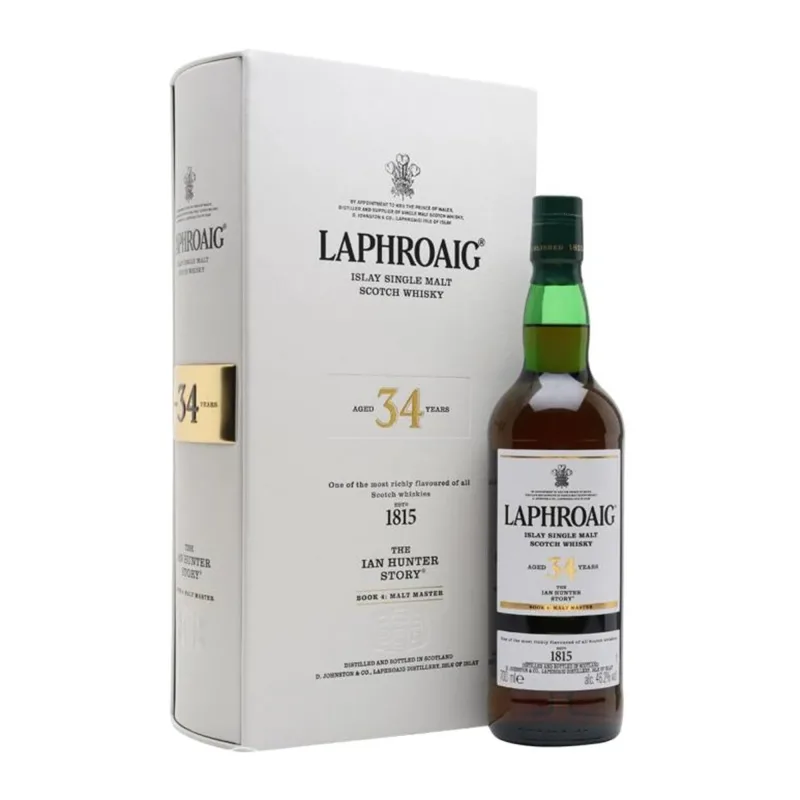 Laphroaig – 34 Year Old Ian Hunter Book 4 Malt Master Limited Edition (70cl)