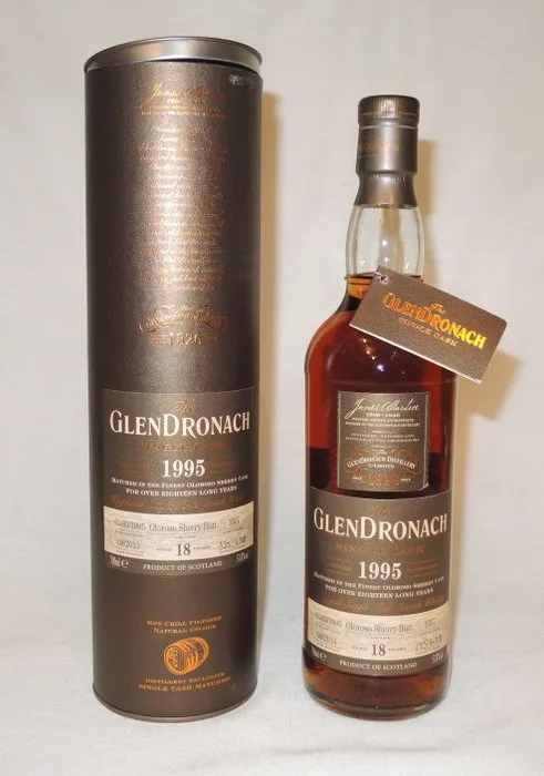 Glendronach 1995 18 years old Cask no. 1557 - b. 2013 - 70cl