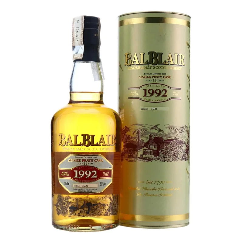 Balblair – 1992 Single Peaty Cask 12 Year Old