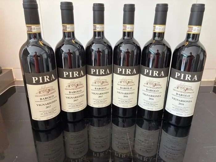 2016 x3 & 2017 x3 Luigi Pira, Vignarionda - Barolo - 6 Bottles (0.75L)