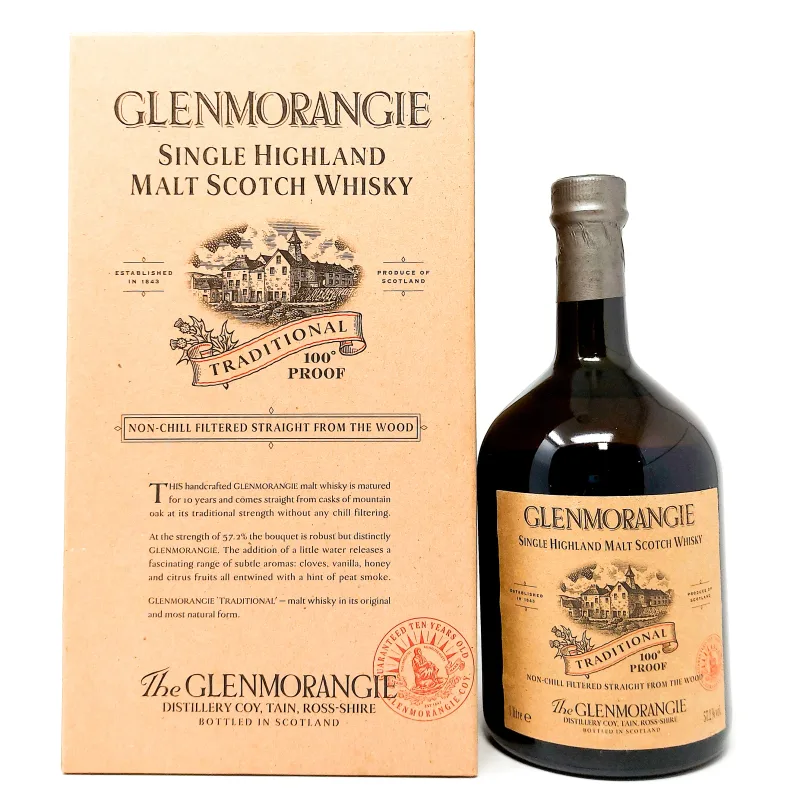 Glenmorangie – Traditional 100° Proof (1L, 57.2%)