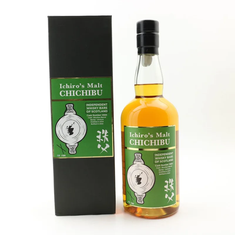 Chichibu – 2014 Single Cask #3900 for Independent Whisky Bars Of Scotland (70cl, 62.4%)