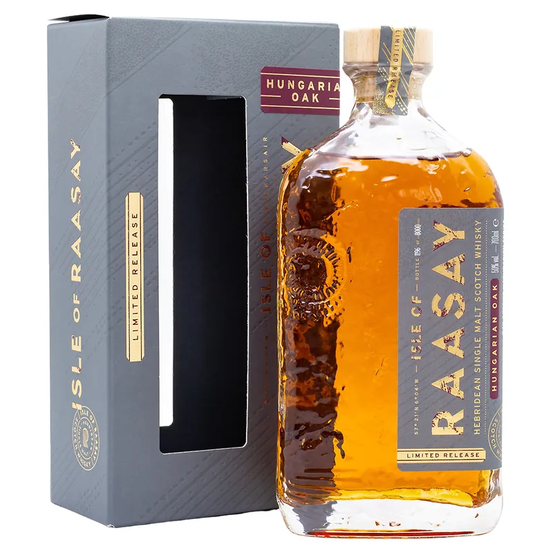 Isle of Raasay – Hungarian Oak Species Series Hebridean Single Malt Scotch Whisky (70cl, 50%)