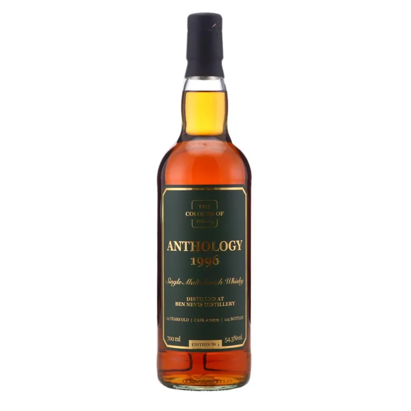 Ben Nevis – 1996 The Colours of Whisky 29 Year Old Anthology Edition No.1
