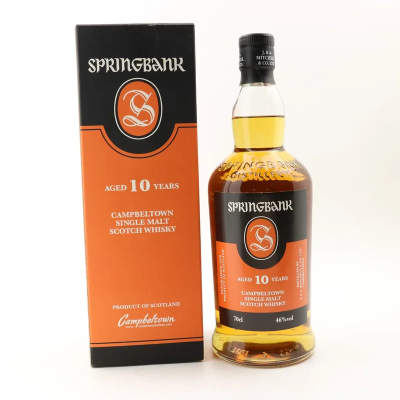 Springbank – 10 Year Old (70cl, 46%)