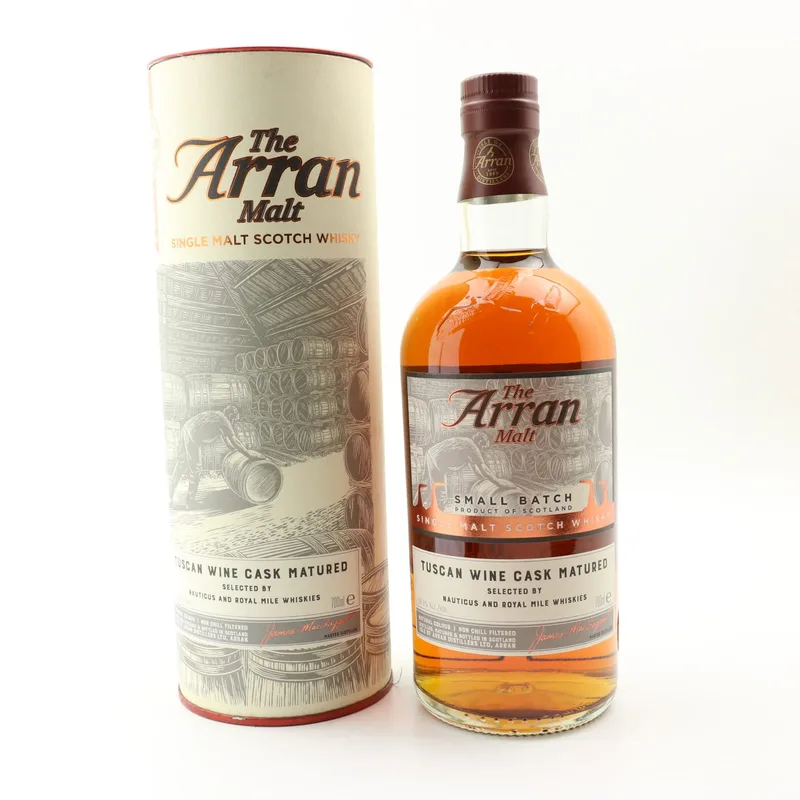 Arran – Small Batch Tuscan Wine Cask For Nauticus and Royal Mile Whiskies (70cl, 58.6%)