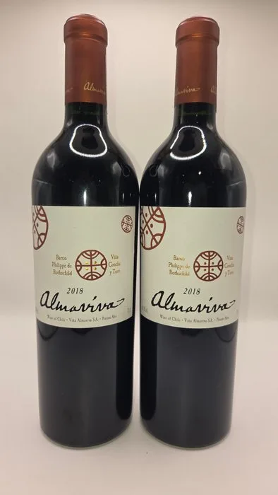 2018 Baron Philippe de Rothschild & Viña Concha y Toro, ''Almaviva'' - Puente Alto, Maipo Valley - 2 Bottles (0.75L)