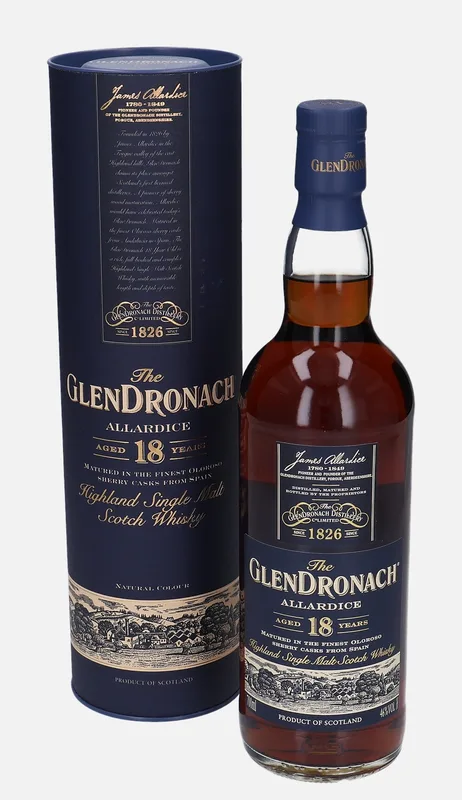 Glendronach – Allardice 18 Year Old (70cl, 46%)