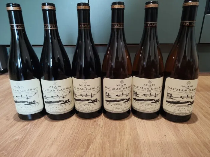 2021 x 3 Daumas Gassac rouge & 2022 x 3 blanc - Languedoc-Roussillon - 6 Bottles (0.75L)