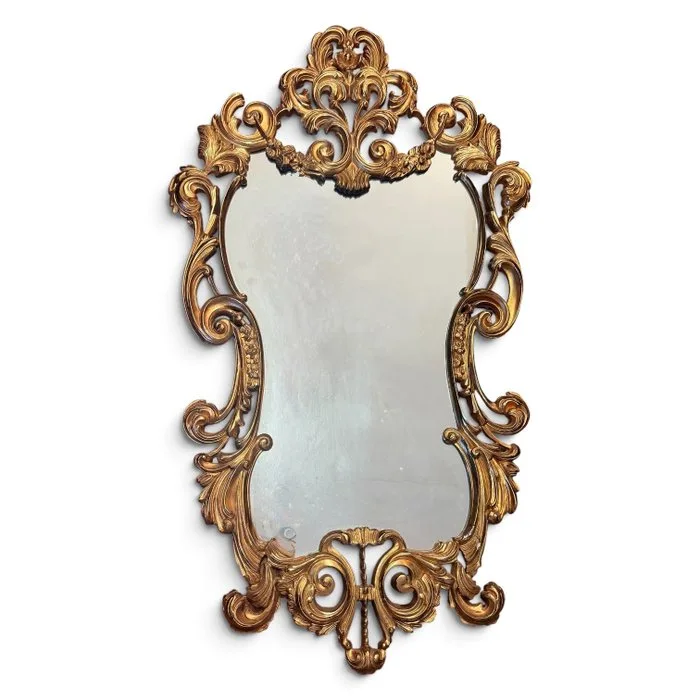 Mirror- Cornucopia - 140 cm - Gilt bronze - Louis XV