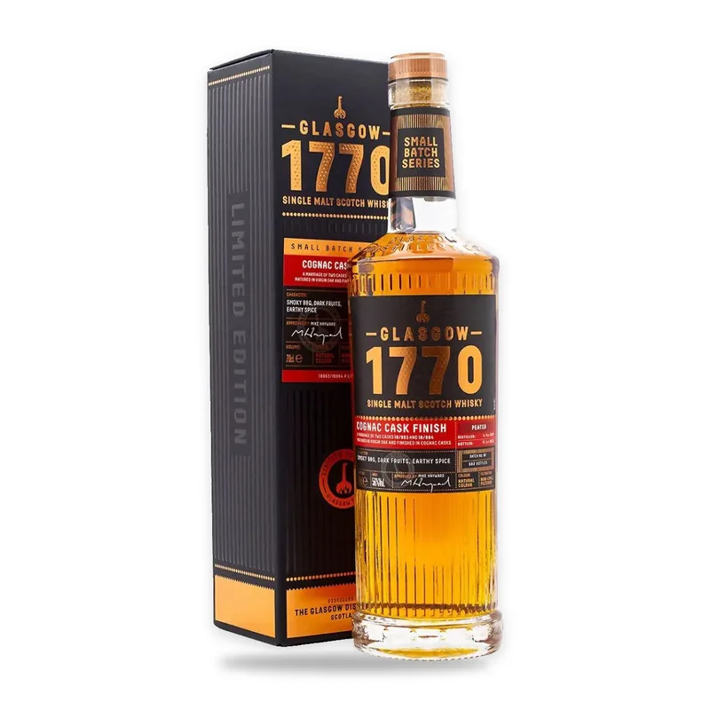 Glasgow 1770 Cognac Cask Finish (70cl, 52%)