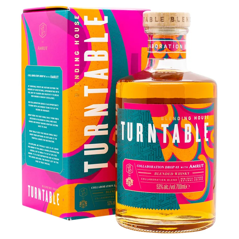 Turntable x Amrut Collaboration Drop 03 Blended Whisky (70cl, 53%)