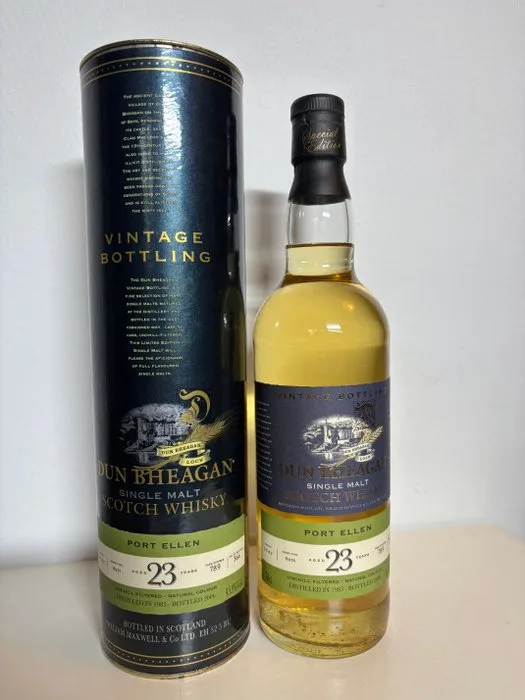 Port Ellen 1983 23 years old Cask no. 789 - Dun Bheagan - b. 2006 - 70cl