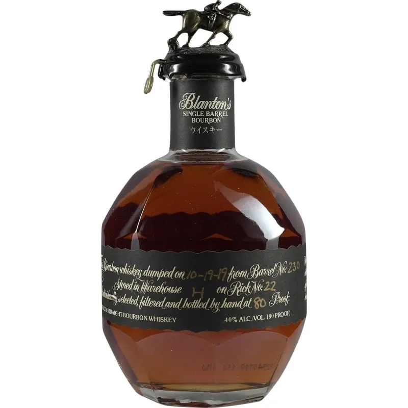 Blanton's Single Barrel Black Japan Only (40%)