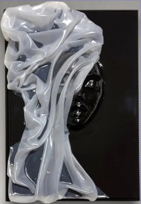 Wall decoration - Alfonso Del Vecchio (1967) - Italy - VEILED ELEGANCE