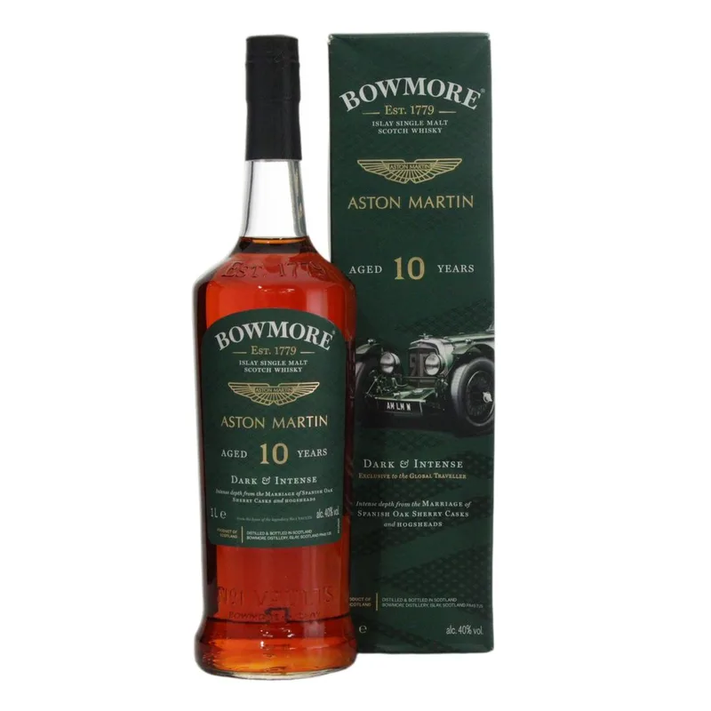 Bowmore – 10 Year Old Dark & Intense - Aston Martin Edition 7 Litre (100cl, 40.00%)