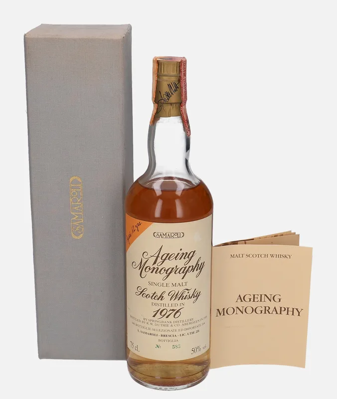 Springbank – 1976 12 Year Old Samaroli Ageing Monography